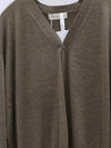SWAYING 25 Early Autumn Outline Cashmere Cardigan SW-SW25PF1T17C1-LV Green